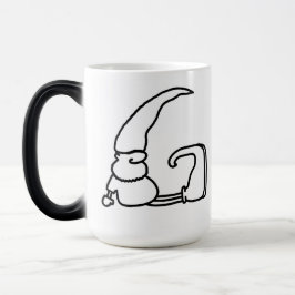 Caneca Mágica Gnome - Letra "G" Morphing Mug