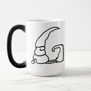 Caneca Mágica Gnome - Letra "G" Morphing Mug