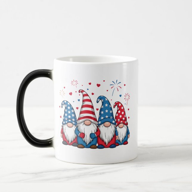 Caneca Mágica Gnomos Americanos Cute- 68123 (Esquerda)