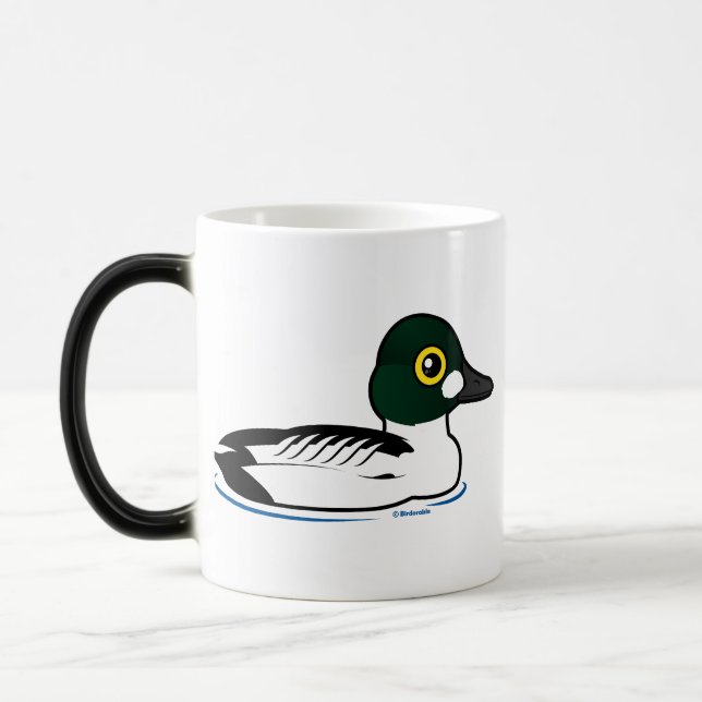 Caneca Mágica Goldeneye da terra comum de Birdorable (Esquerda)