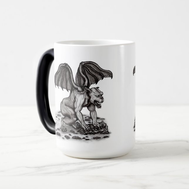 Caneca Mágica Golem Gargoyle (Frente Esquerda)