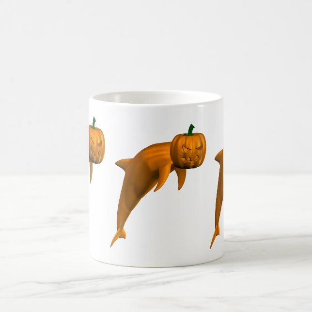Caneca Mágica Golfinho de Halloween (Centro)