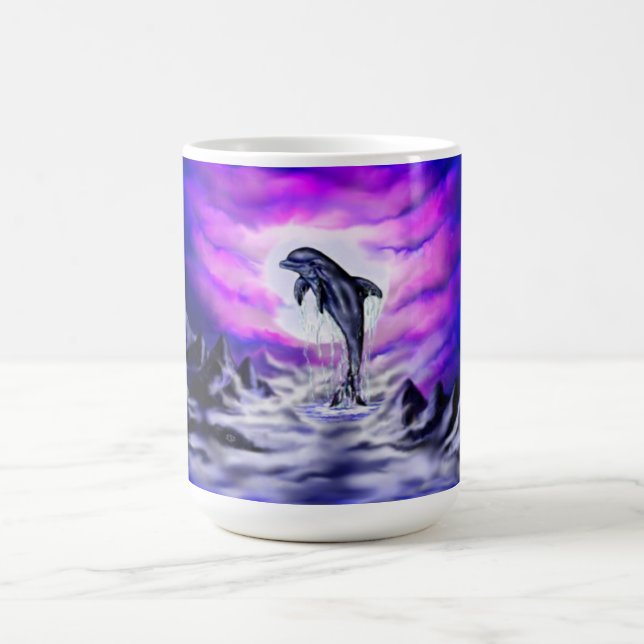 Caneca Mágica Golfinho de Lua (Center)