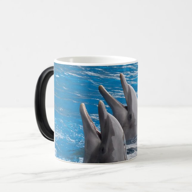 Caneca Mágica Golfinhos (Frente Esquerda)