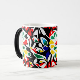 Caneca Mágica Gotas de água Abstrato moderna | Geométrico Vibran