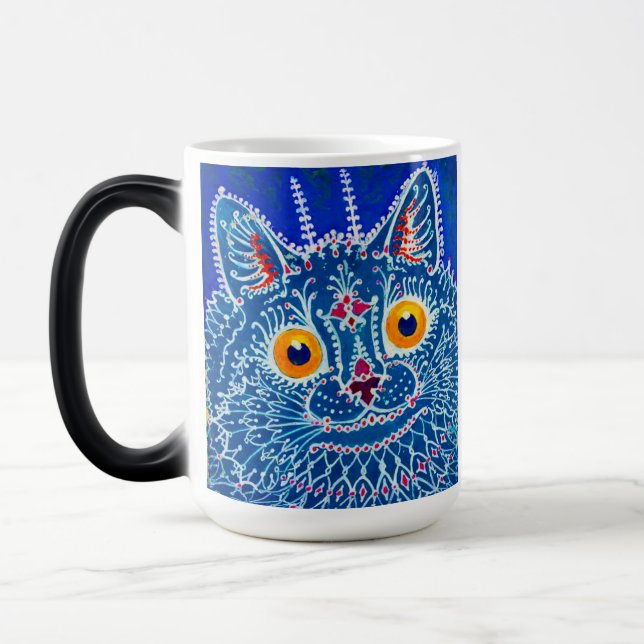 Caneca Mágica Gótico Azul (Esquerda)