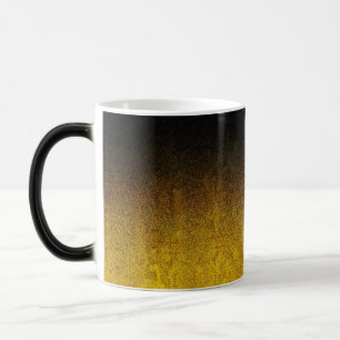 Caneca Mágica Gradação da Brilhante Amarelo e Preto
