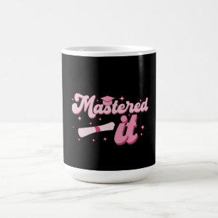 Caneca Mágica Graduação MBA de Mestrados de Ti Mastered