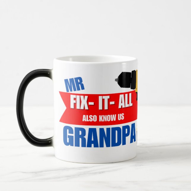 CANECA MÁGICA GRANDPA ARRANQUE TUDO (Esquerda)
