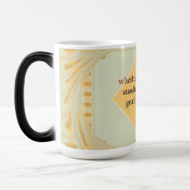 Caneca Mágica Gratidão Permanece: Toda a Gratidão ao Ritmo da Vi