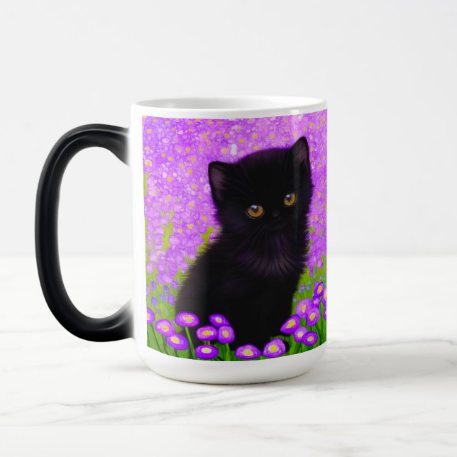 Caneca Mágica Gustav Klimt Cat (Esquerda)