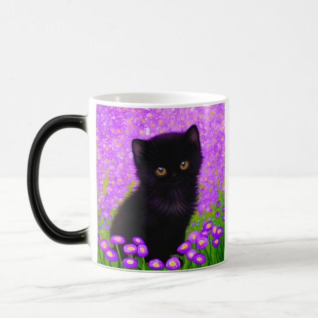 Caneca Mágica Gustav Klimt Cat (Esquerda)