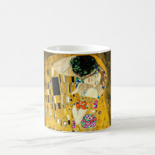 Caneca Mágica Gustav Klimt - O Beijo / Dia de os namorados