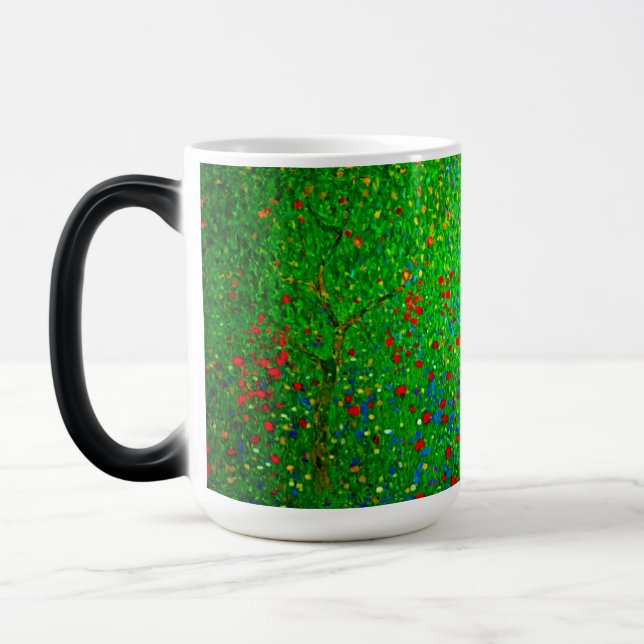 Caneca Mágica Gustav Klimt Poppy Field (Esquerda)