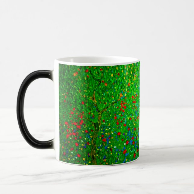 Caneca Mágica Gustav Klimt Poppy Field (Esquerda)