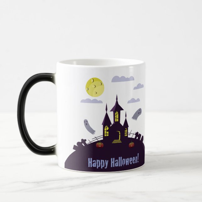 Caneca Mágica Halloween Haunted House (Esquerda)