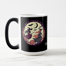 Caneca Mágica Halloween Personalizado com Problemas Duplos