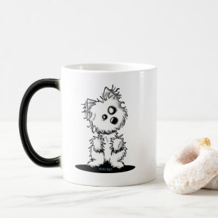 Caneca Mágica Halloween Westie Zumbi