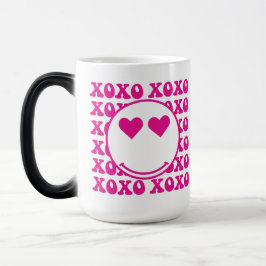 Caneca Mágica Happy Face, xoxo, valentine, custom mug, cup