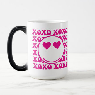 Caneca Mágica Happy Face, xoxo, valentine, custom mug, cup