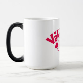 Caneca Mágica Happy Valentine's day Personalized name