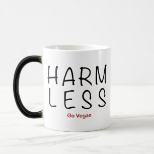 Caneca Mágica Harm Menos - Go Vegan