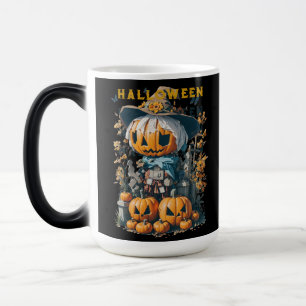 Caneca Mágica Harry, o espantalho do Halloween
