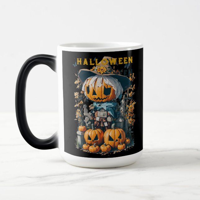 Caneca Mágica Harry, o espantalho do Halloween (Esquerda)