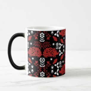 Caneca Mágica Hedgehog Folk Art