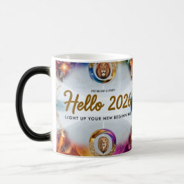 Caneca Mágica Hello 2026 Lion King Premium Color Morphing Mug