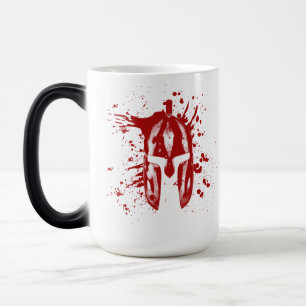 Caneca Mágica Helmet Spartan American Spartan Molon Labe