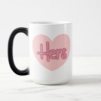 Caneca Mágica Hers Heart Mug