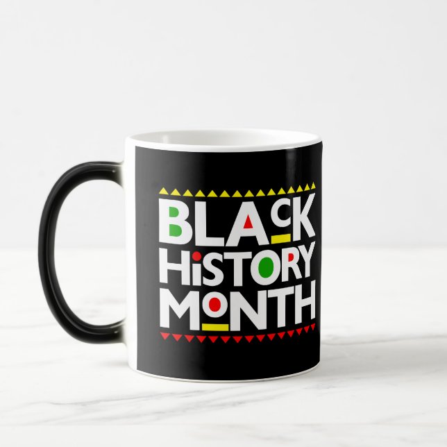 Caneca Mágica Homens Melanin Homens História Negra Crianças (Esquerda)