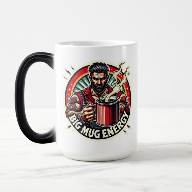 Caneca Mágica Homens que adoram café (Esquerda)