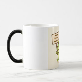 Caneca Mágica HOP Out of Control Frog Cute Whimsical Life