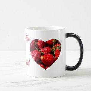 Caneca Mágica Hottie Sweet Heart Strawberry Personalizado