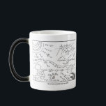 Caneca Mágica How scientists see the world [RIGHT HANDED]<br><div class="desc">The "righ handed” specification means that the main print (the one full of equations) will appear in the front of the mug if you you use it with your right hand.</div>