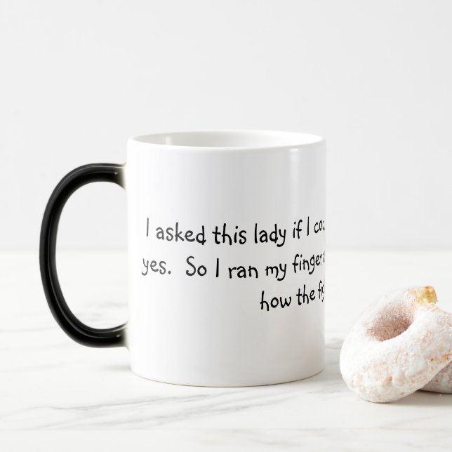 Caneca Mágica Humor Menopausa (Com Donut)