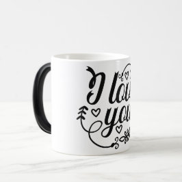 Caneca Mágica i love you