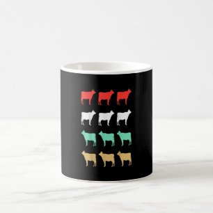 Caneca Mágica Ideia de presente de vaca engraçada  Presente de F
