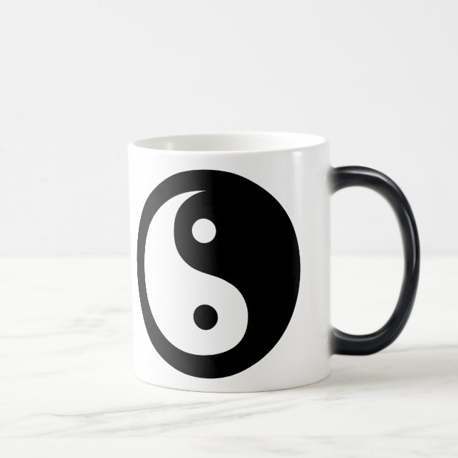 Caneca Mágica Ideologia de Yin Yang (Direita)