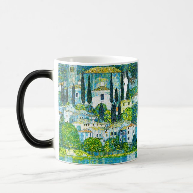 Caneca Mágica Igreja de Cassone Gustav Klimt (Esquerda)