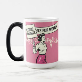Caneca Mágica Igualdade de direitos para as mulheres