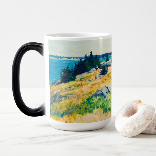 Caneca Mágica Ilhas Maine por Newell Convers Wyeth (Com Donut)