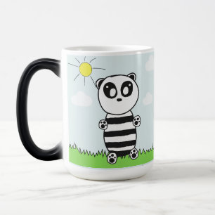Caneca Mágica Ilustração de Panda Fofo