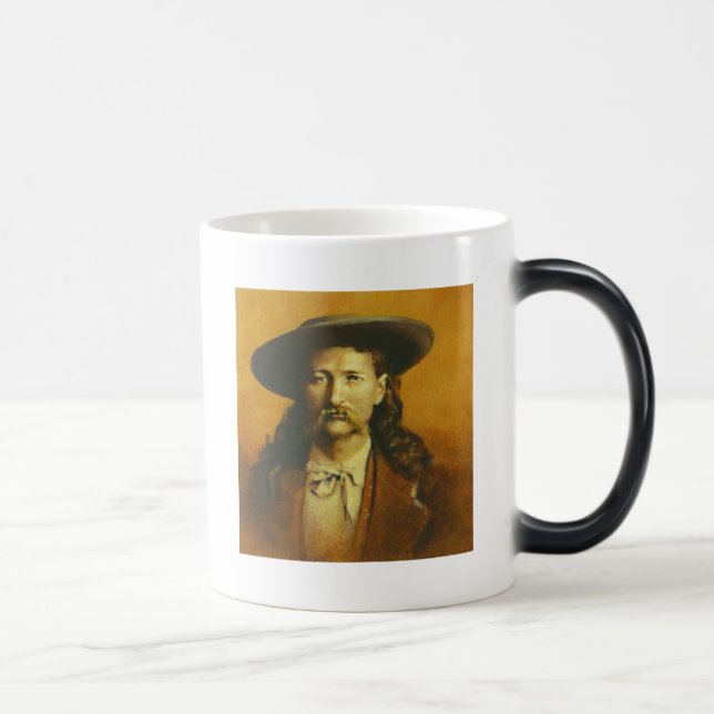 Caneca Mágica Ilustração Wild Bill Hickok (Direita)