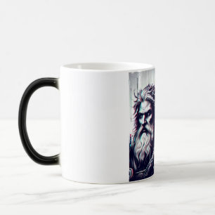 Caneca Mágica  image of the gods zeus and odin togethe