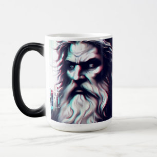 Caneca Mágica image of the gods zeus and odin together