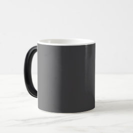Caneca Mágica Imagem abstrata de um grande retângulo cinza escur