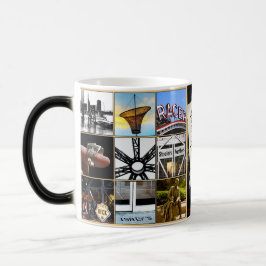 Caneca Mágica Imagem Magic Mug-Pittsburgh Aparece quando quente